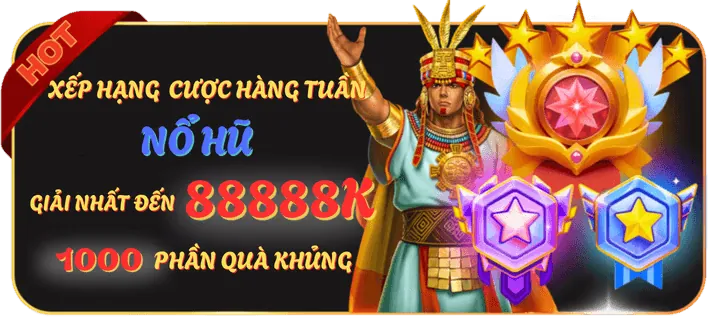 Ưu đãi hoàn trả hàng tuần vin99